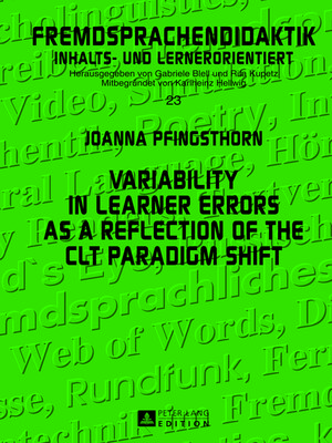 cover image of Variability in Learner Errors as a Reflection of the CLT Paradigm Shift